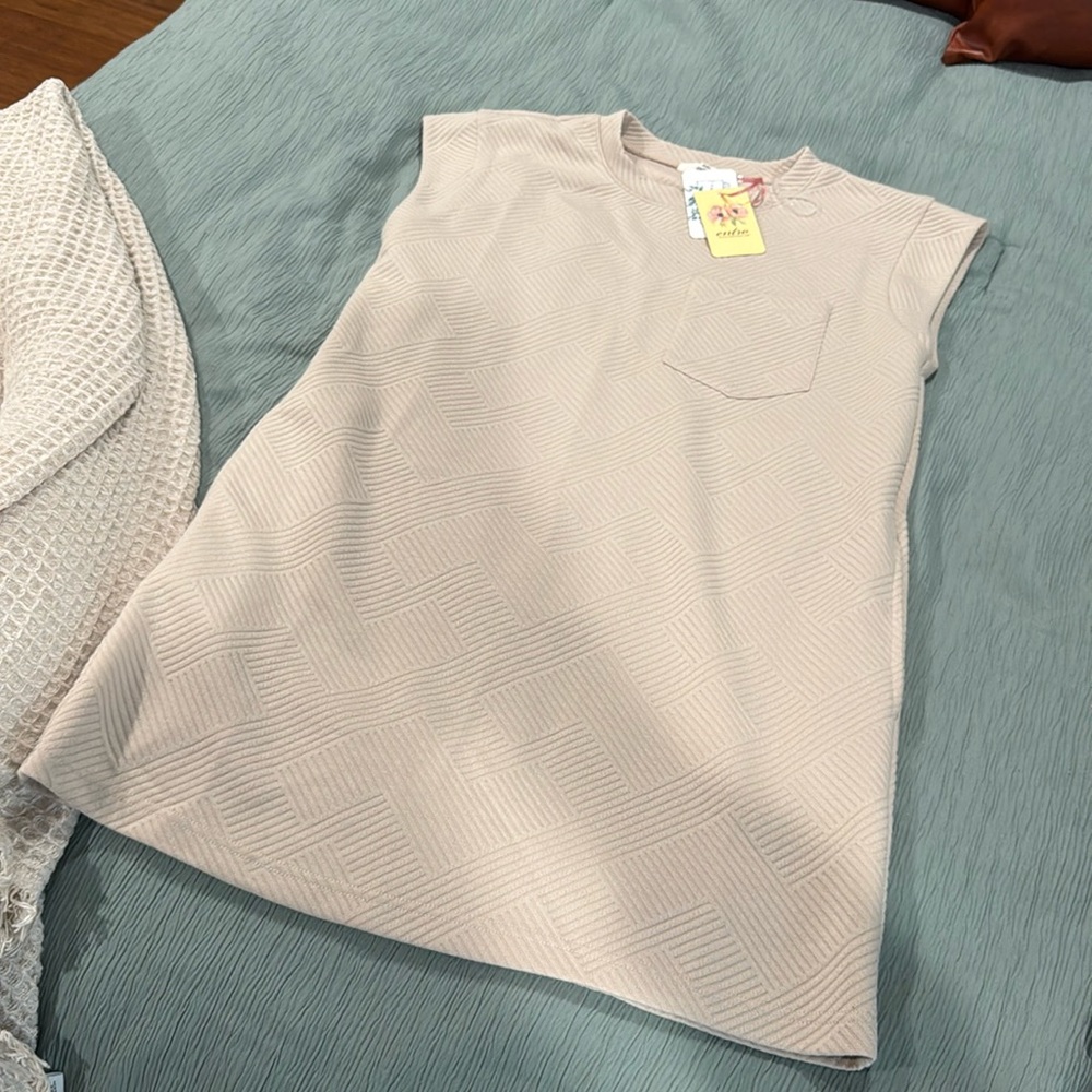 Entro textured swing dress